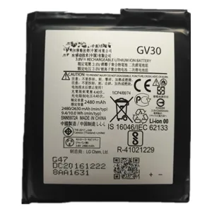 باتری موبایل موتورولا Moto Z مدل Gv30 با ظرفیت 2480mAh میباشد برای سفارش با شماره 09126439322 تماس بگیرید
