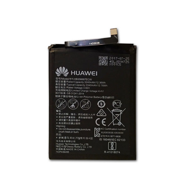 باتری موبایل هوآوی huawei nova 2مدل Hb366178ecw با ظرفیت 2950mAh میباشد برای سفارش با شماره 09126439322 تماس بگیرید