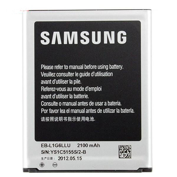 باتری موبایل سامسونگ Galaxy S3 مدل Ebl1g6llu با ظرفیت 2100mAh برای سفارش با شماره 09126439322 تماس حاصل نمایید