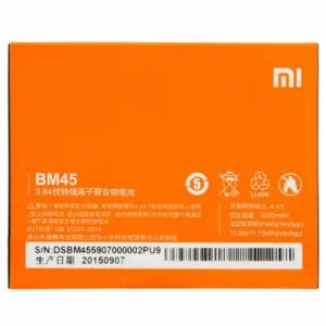 باتری موبایل مدل BM45 ظرفیت 3020 میلی آمپر ساعت مناسب برای گوشی موبایل شیائومی REDMI Note 2