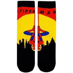 جوراب مچی کودک ( 5تا10سال) مدل مردعنکبوتی شب پاتریس
