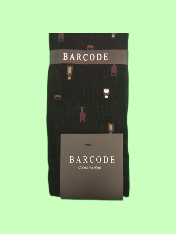 جوراب ساقدار مردانه بارکد مدل بطری - Image 4