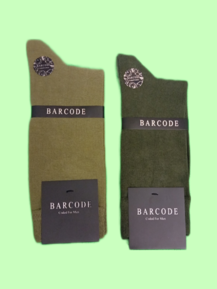 جوراب ساقدار مردانه بارکد مدل ساده