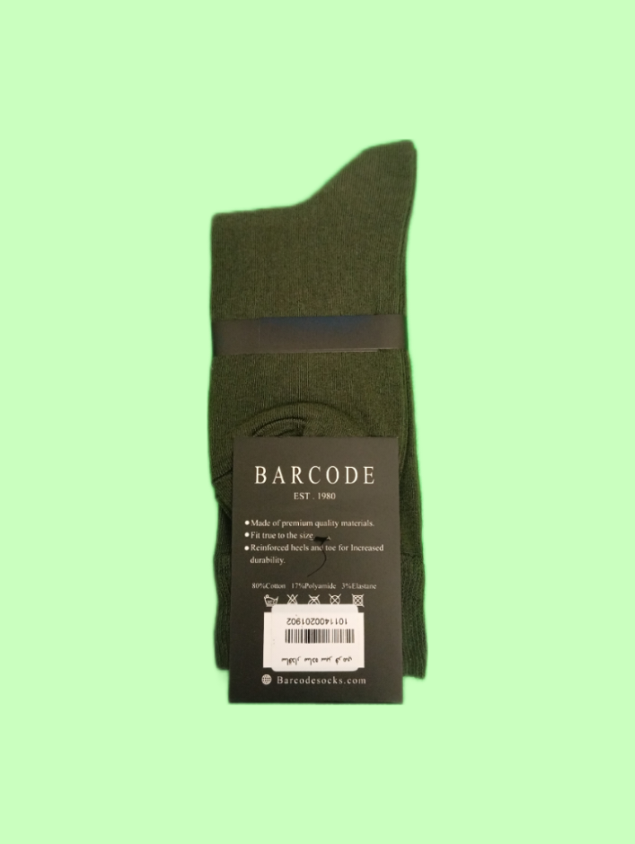 جوراب ساقدار مردانه بارکد مدل ساده - Image 7