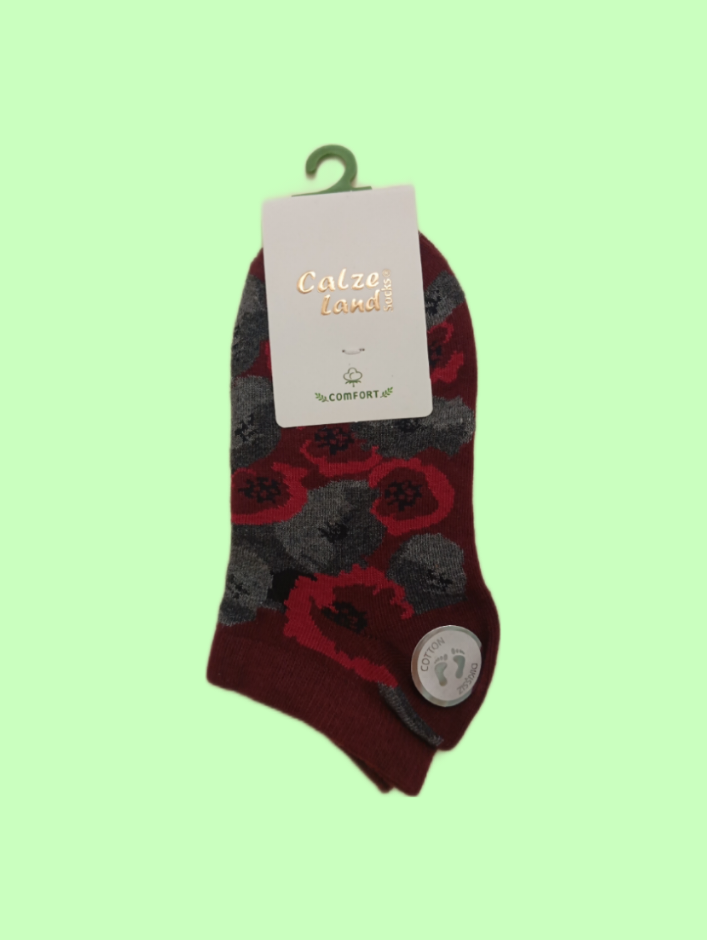 جوراب مچی زنانه کالزلند مدل ink petal