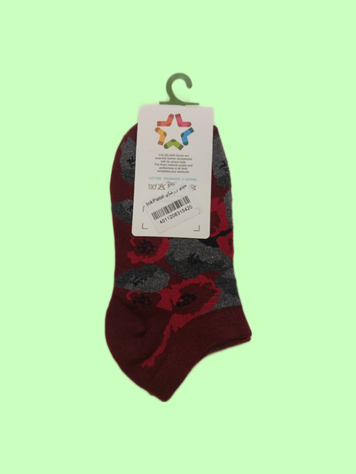 جوراب مچی زنانه کالزلند مدل ink petal - Image 2