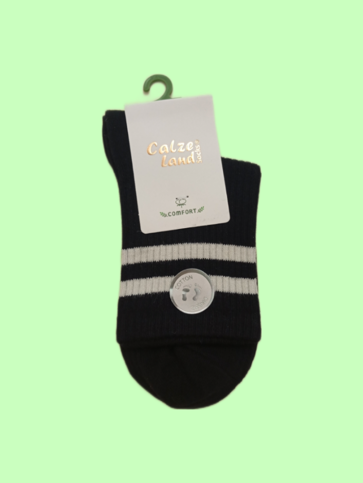 جوراب نیم ساق کالزلند مدل اسپرت دو خط - Image 2