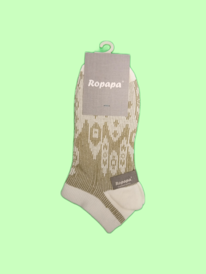 جوراب مچی زنانه روپاپا مدل بوهو سفید - Image 2