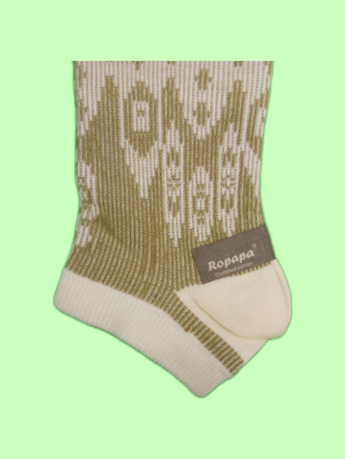 جوراب مچی زنانه روپاپا مدل بوهو سفید - Image 4