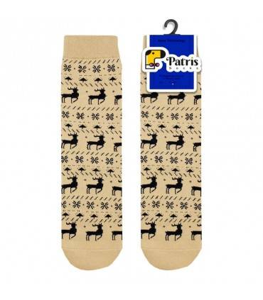 جوراب ساقدار ژاکارد گوزن - Image 3