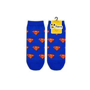 جوراب مچی سوپرمن آبی