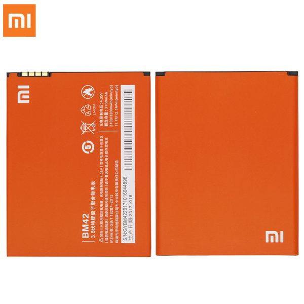 باتری موبایل شیاوومی redmi 4 مدل BM42 با ظرفیت 4100mAh میباشد برای سفارش با شماره 09126439322 تماس بگیرید